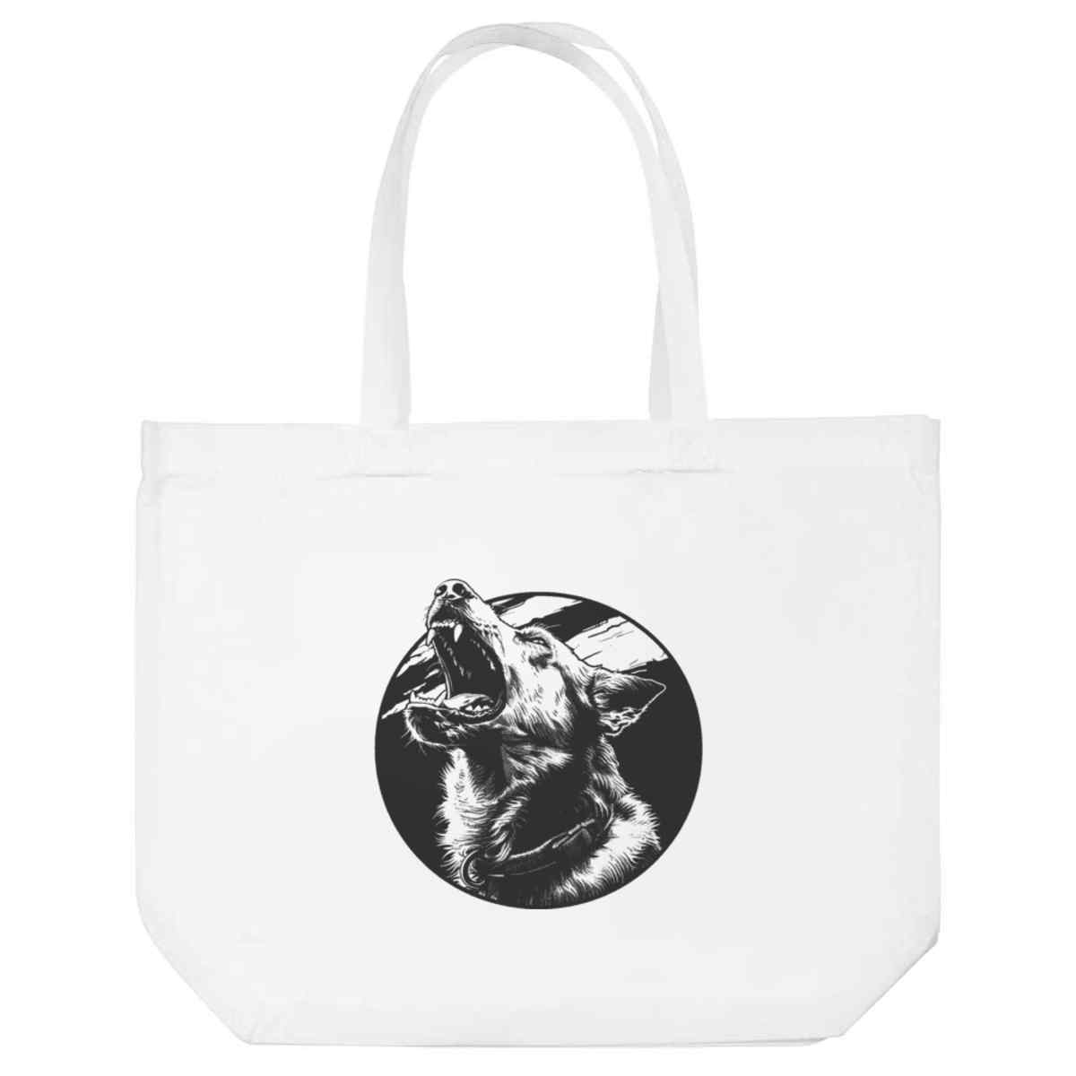 'Dog Barking ' Tote Shopping Bag For Life (BG00077399)