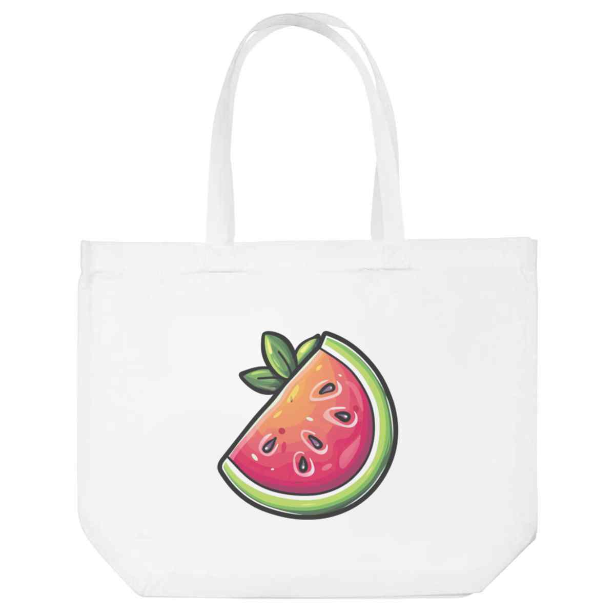 'Cartoon Watermelon' Tote Shopping Bag For Life (BG00077471)
