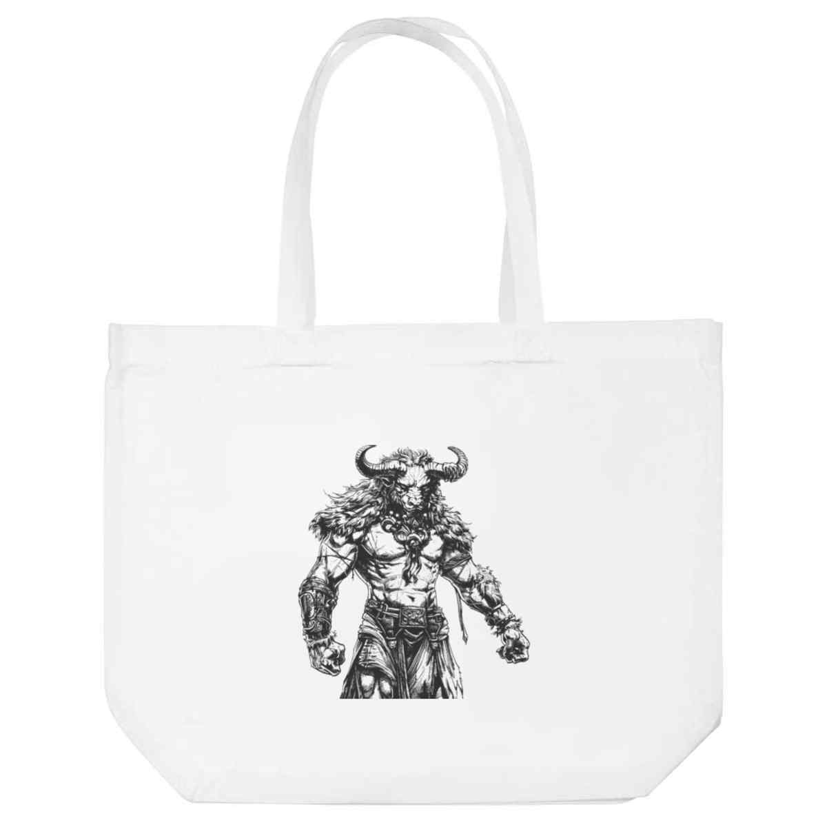 'Minotaur Standing' Tote Shopping Bag For Life (BG00078197)