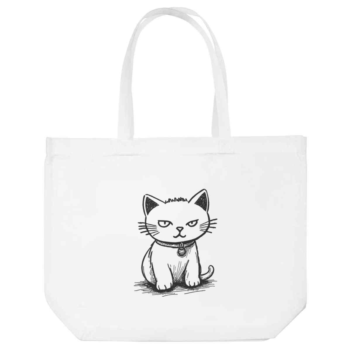 'Cunning Cat' Tote Shopping Bag For Life (BG00078352)