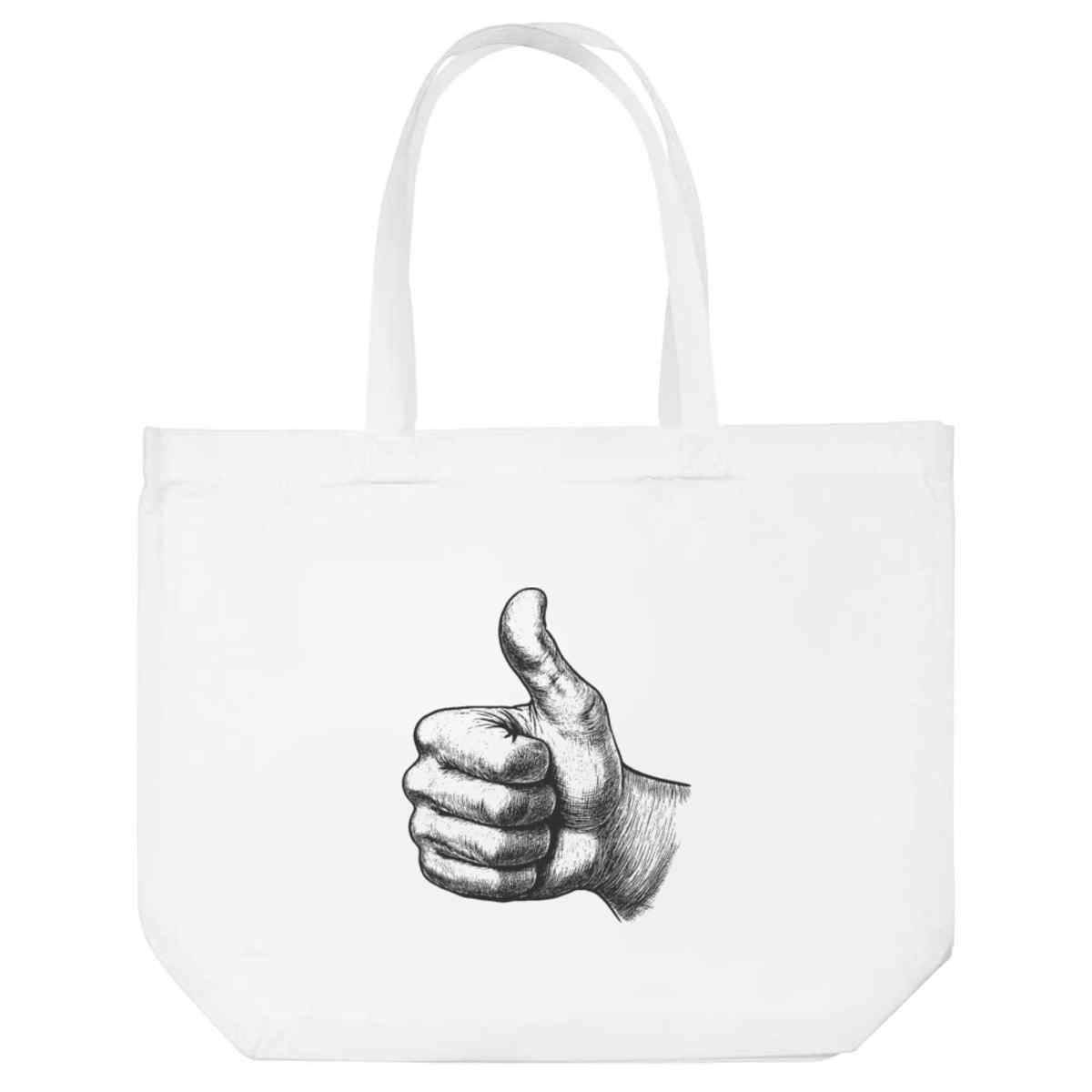 'Thumbs Up' Tote Shopping Bag For Life (BG00079381)