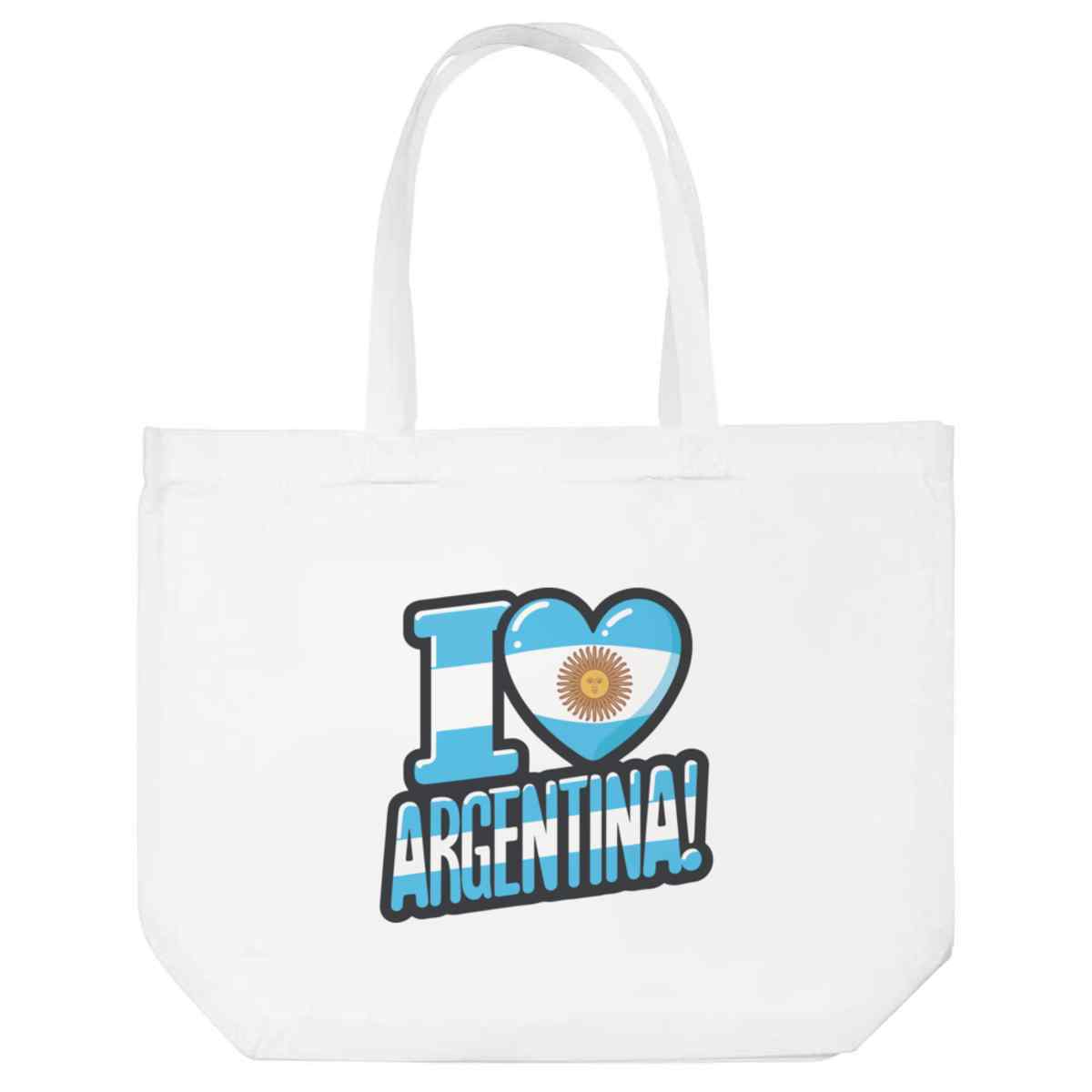 'I Love Argentina!' Tote Shopping Bag For Life (BG00079717)