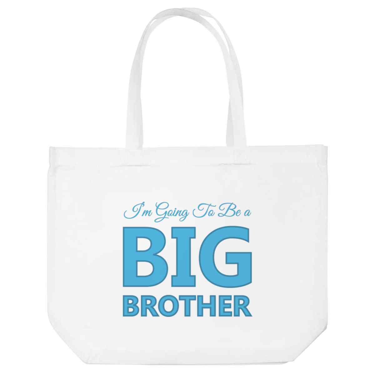 'Im Going To Be A BIG BROTHER' Tote Shopping Bag For Life (BG00080778)