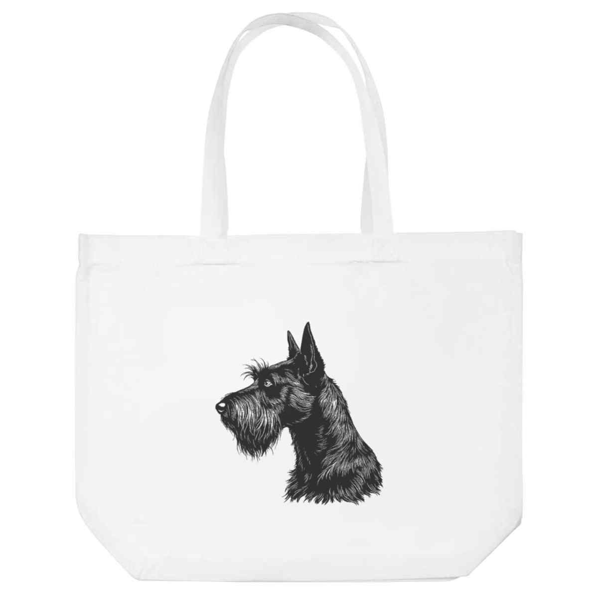 'Scottish Terrier Side View' Tote Shopping Bag For Life (BG00081085)