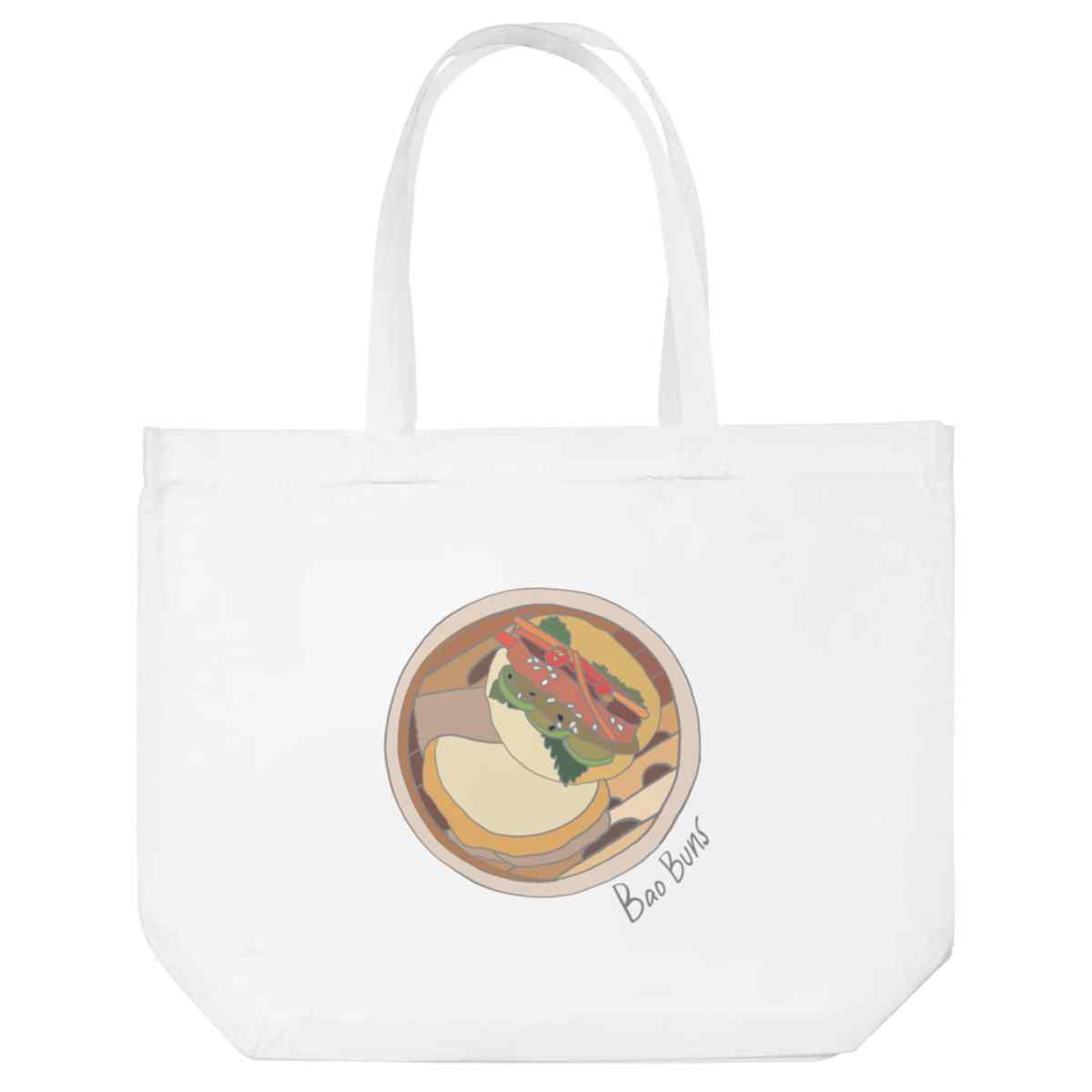 'Bao Buns ' Tote Shopping Bag For Life (BG00081365)