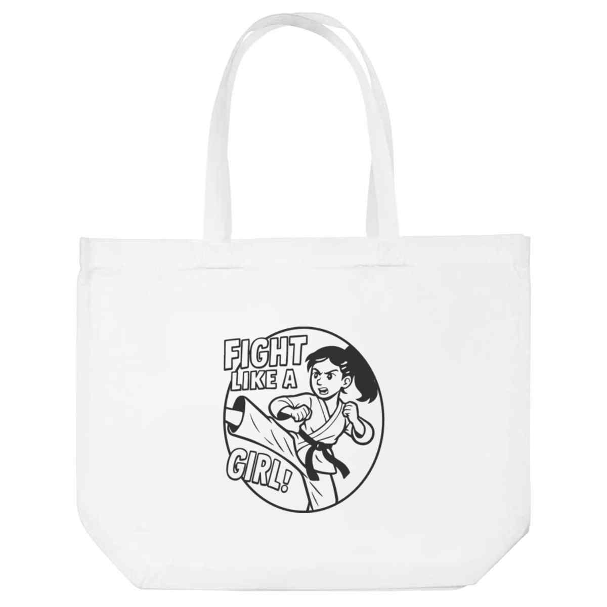 'Fight Like a Girl' Tote Shopping Bag For Life (BG00085018)