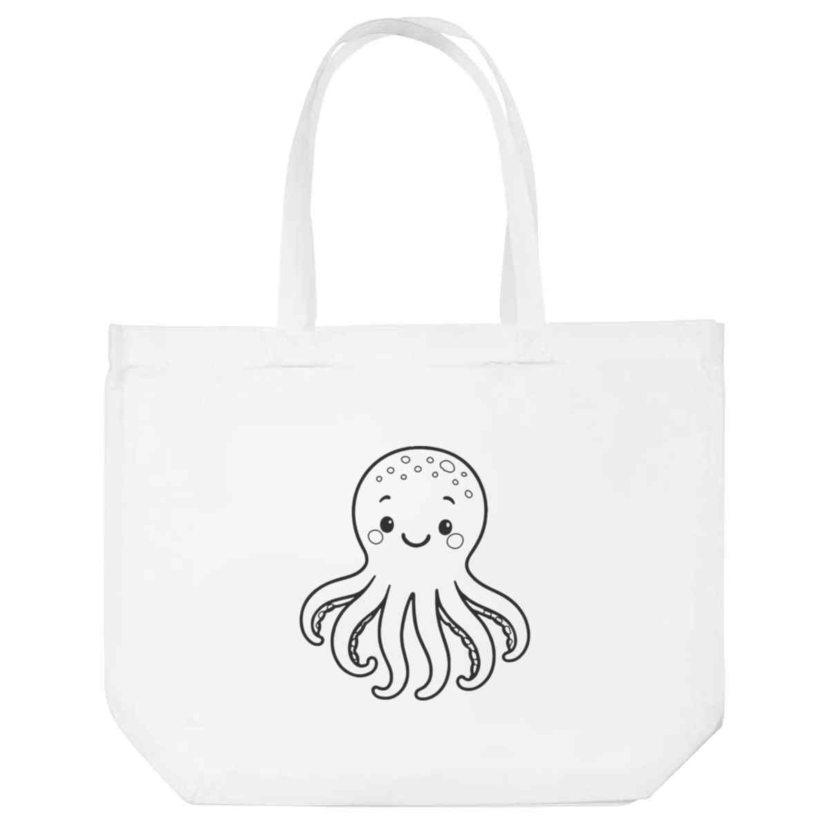 'Cute Octopus' Tote Shopping Bag For Life (BG00085996)