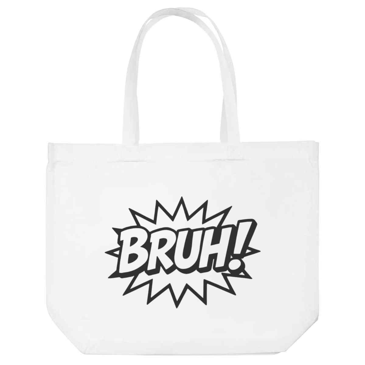 'Bruh! Word' Tote Shopping Bag For Life (BG00086320)