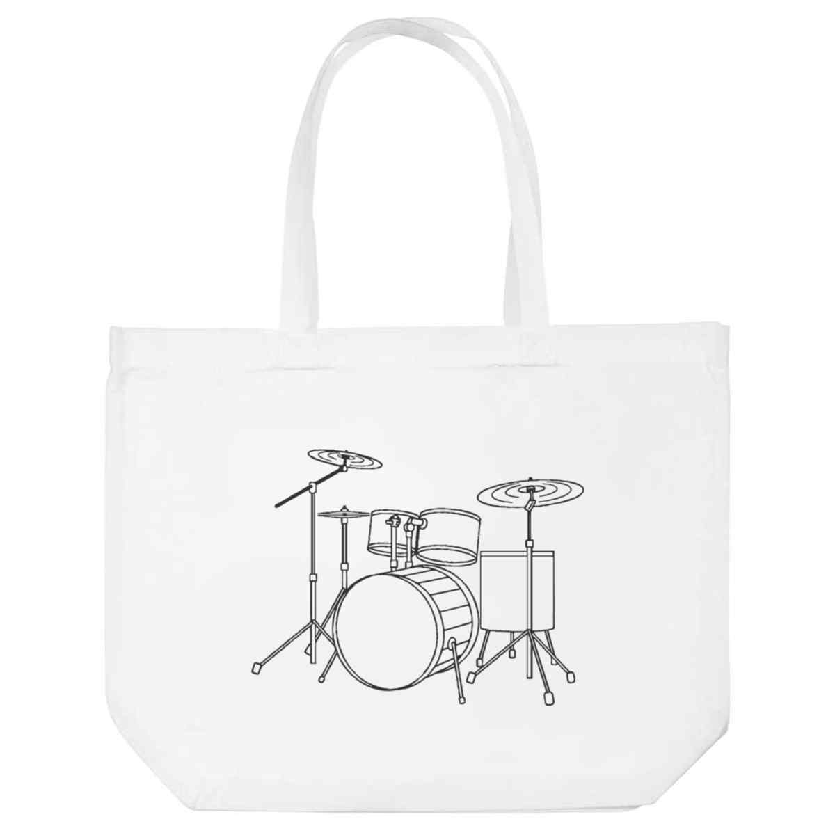 'Drums Musical Instrument' Tote Shopping Bag For Life (BG00086491)