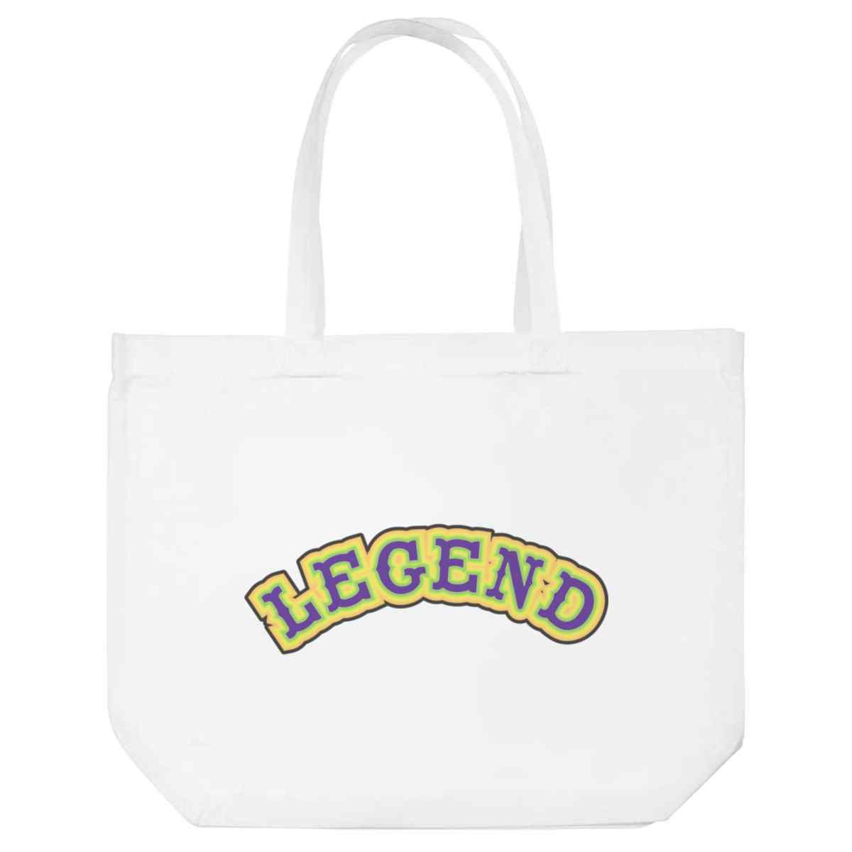 'LEGEND Typography' Tote Shopping Bag For Life (BG00087516)