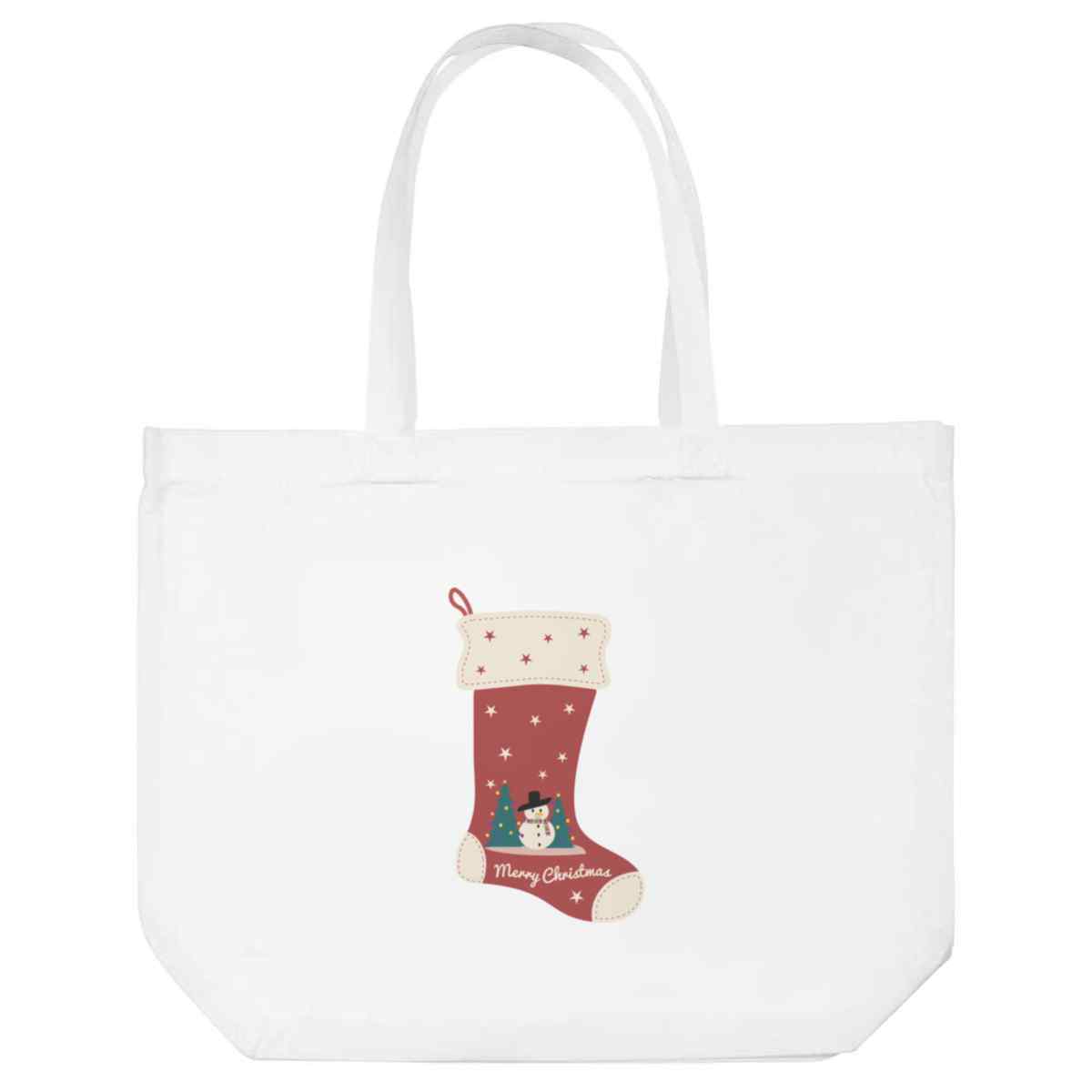 'Christmas Stocking' Tote Shopping Bag For Life (BG00087527)