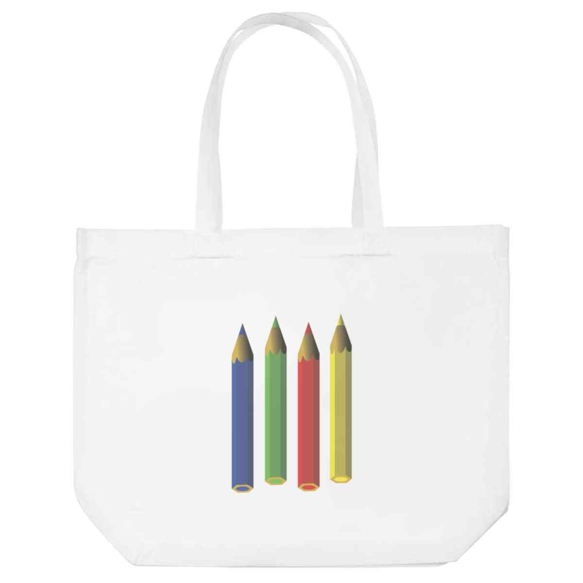 'Colorful Pencils' Tote Shopping Bag For Life (BG00089888)