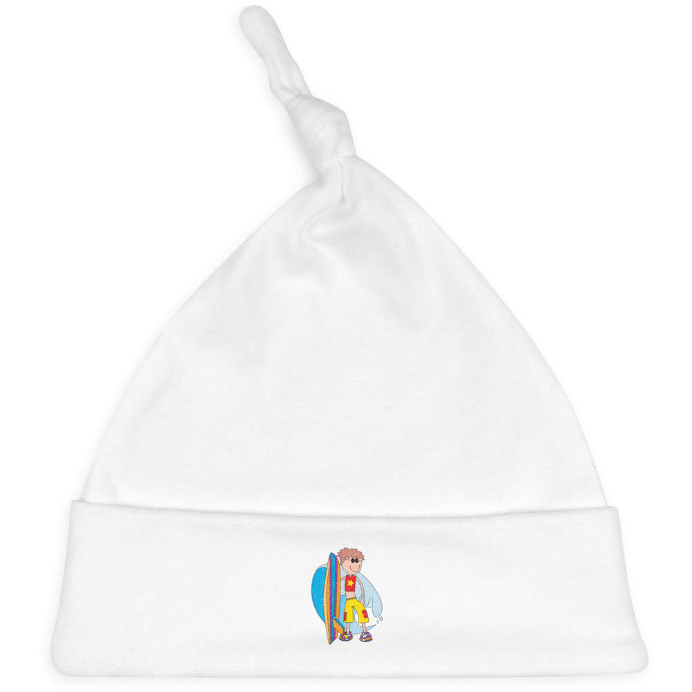 'Surf Boy' Baby Beanie Hat (BH00006794)
