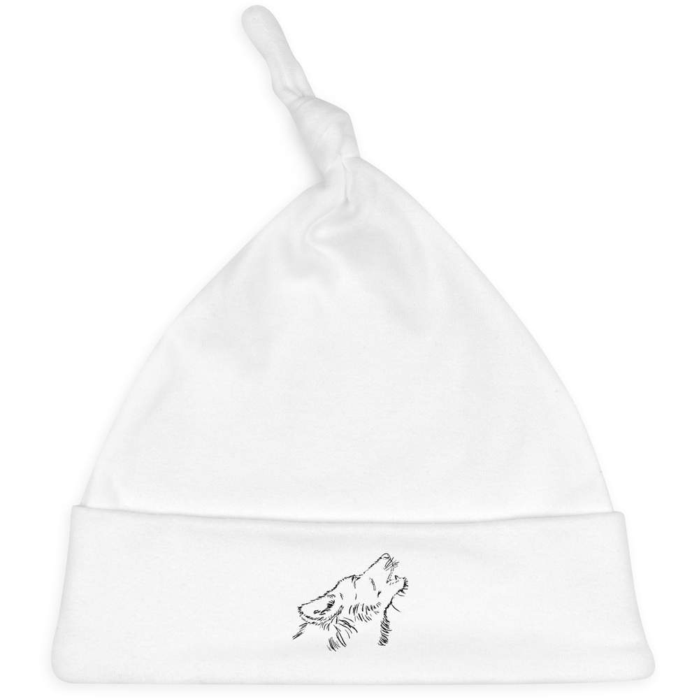 'Howling Wolf' Baby Beanie Hat (BH00009797)