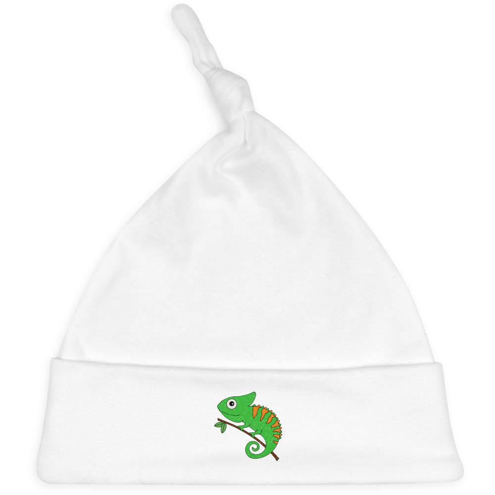 'Green Chameleon' Baby Beanie Hat (BH00010714)