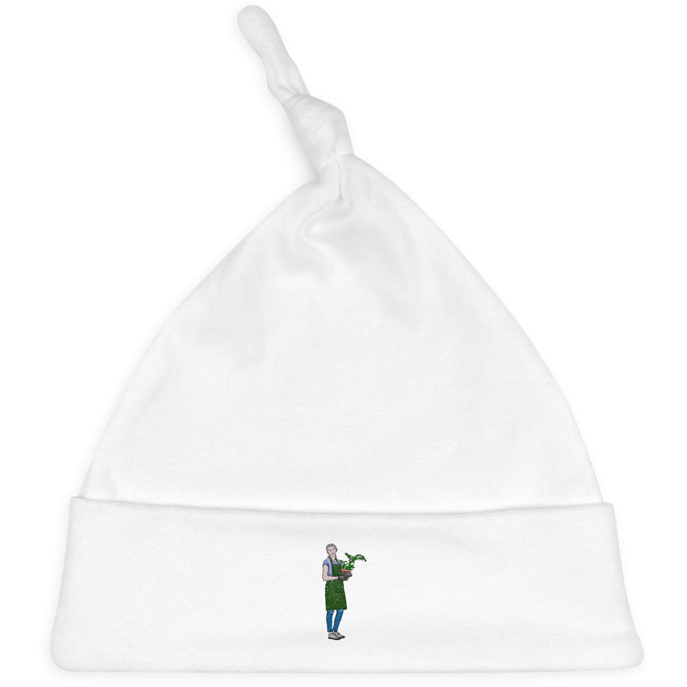 'Female Gardener' Baby Beanie Hat (BH00012395)