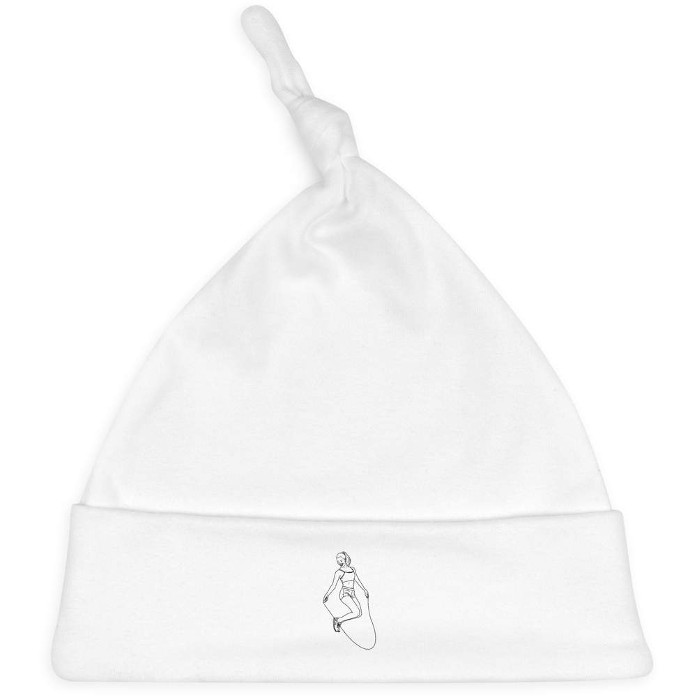 'Girl Skipping' Baby Beanie Hat (BH00016978)