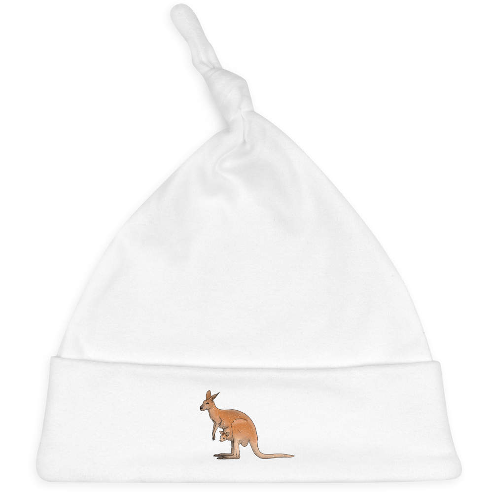 'Kangaroo & Joey' Baby Beanie Hat (BH00016987)