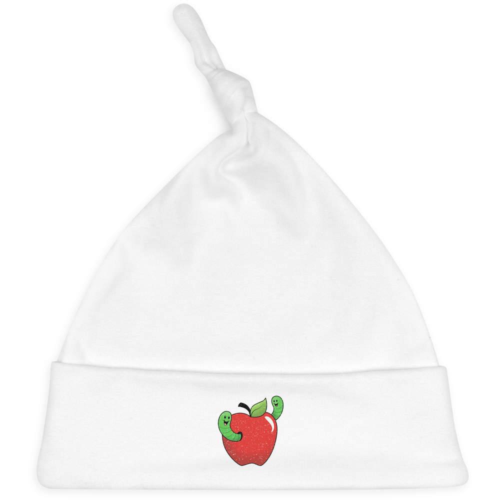 'Apple Worms' Baby Beanie Hat (BH00021600)