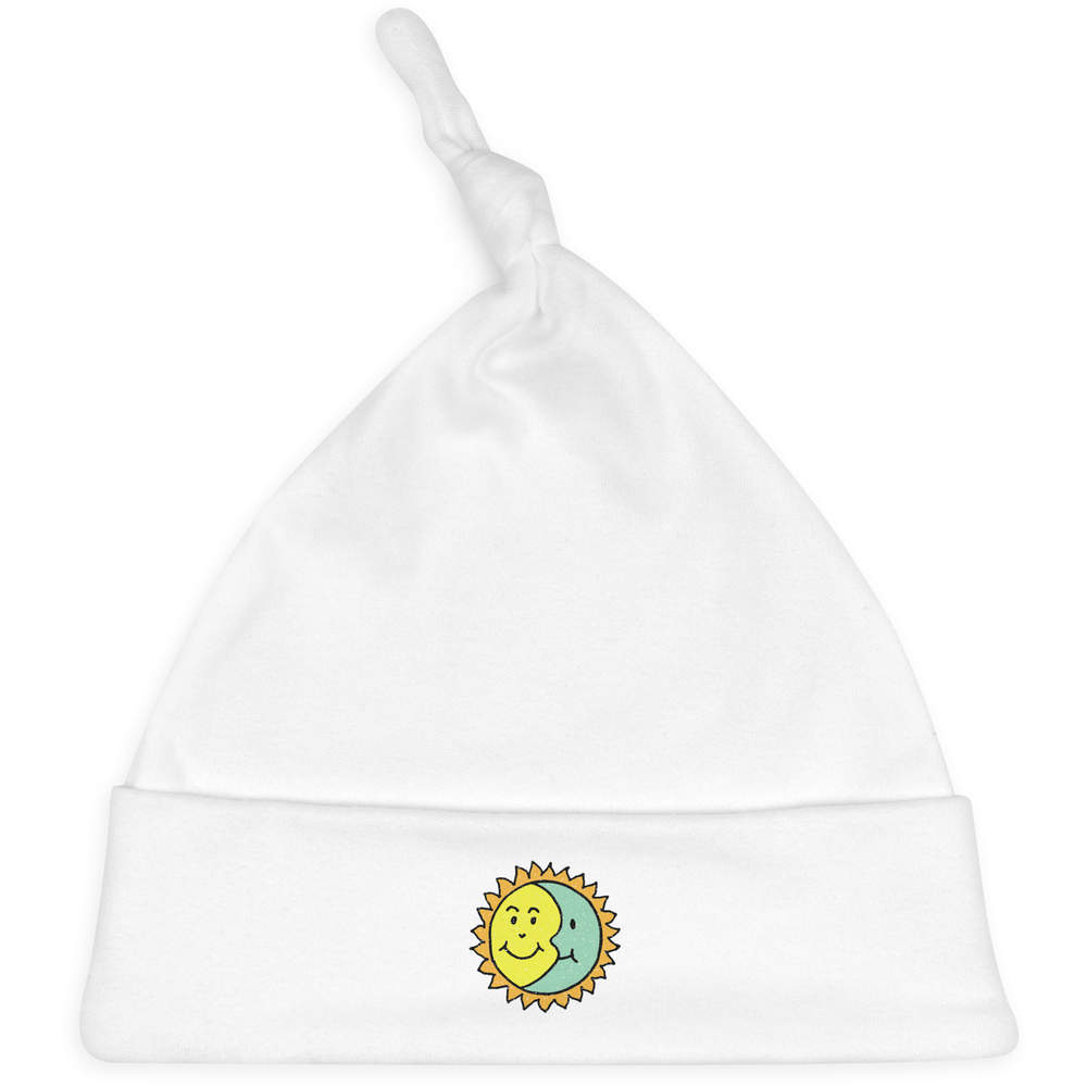 'Happy Sun and Moon' Baby Beanie Hat (BH00024013)