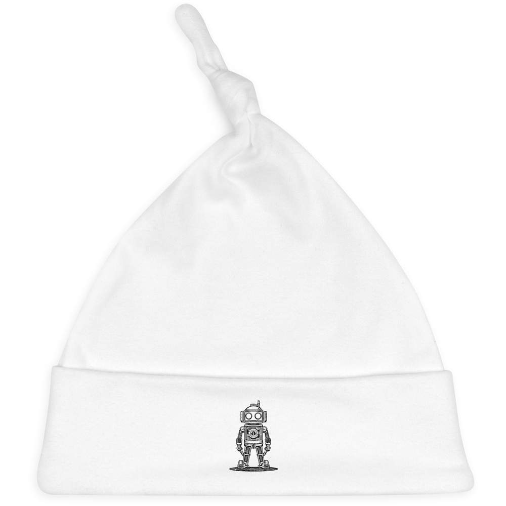 'Clockwork Steampunk Robot' Baby Beanie Hat (BH00026004)
