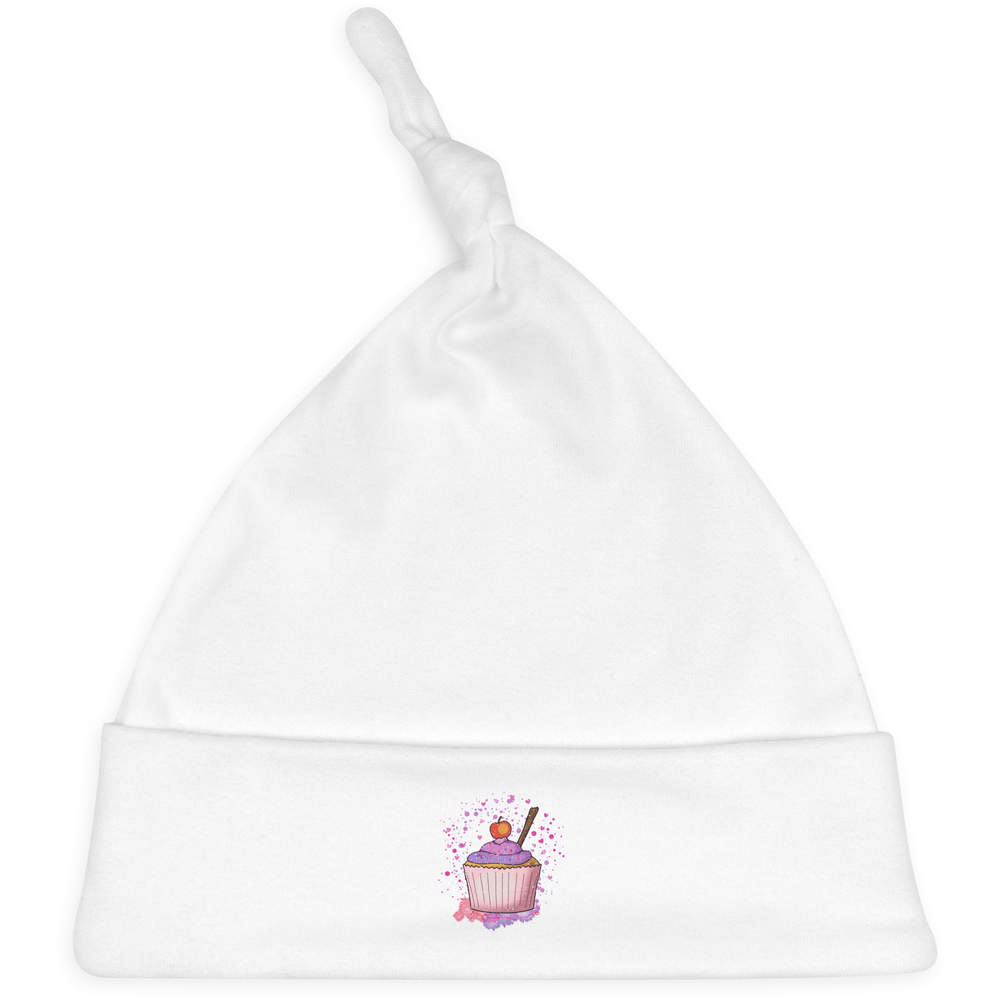 'Cupcake Sprinkled With Love' Baby Beanie Hat (BH00027017)