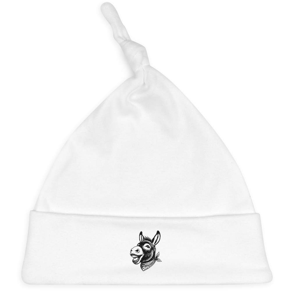 'Laughing Donkey' Baby Beanie Hat (BH00027057)