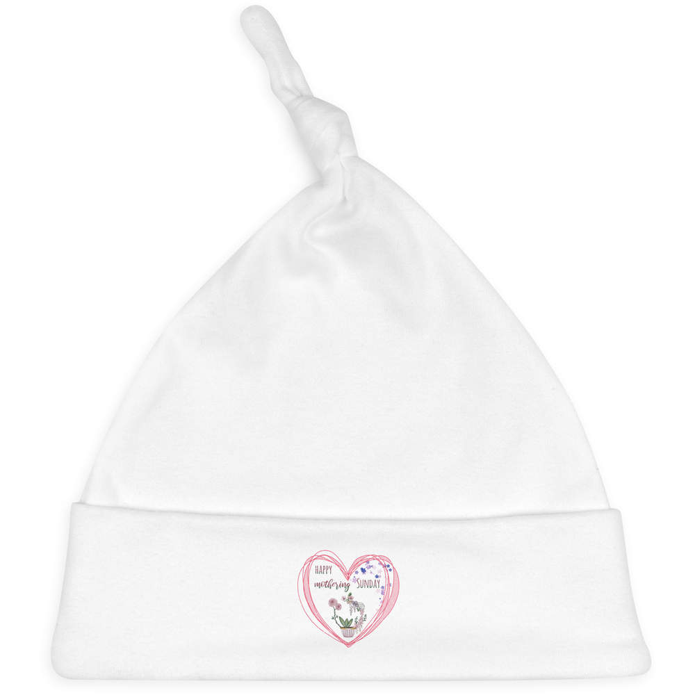 'Happy Mothering Sunday' Baby Beanie Hat (BH00027214)