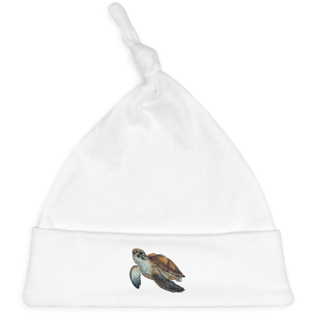 'Sea Turtle' Baby Beanie Hat (BH00027852)