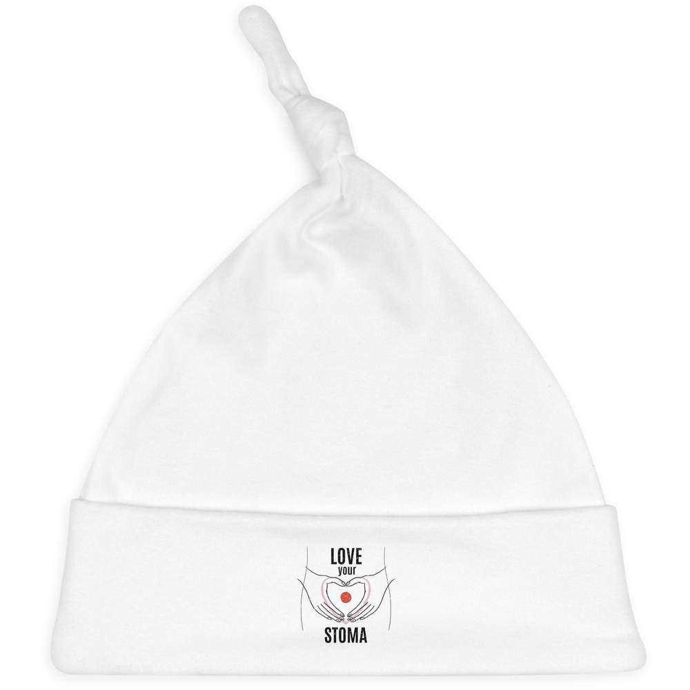 'Love Your Stoma' Baby Beanie Hat (BH00028362)