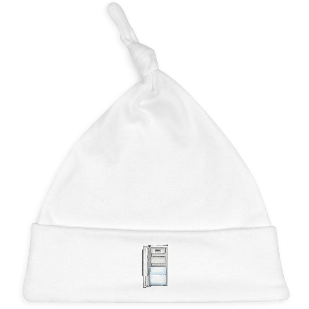 'Empty Fridge Freezer' Baby Beanie Hat (BH00029325)