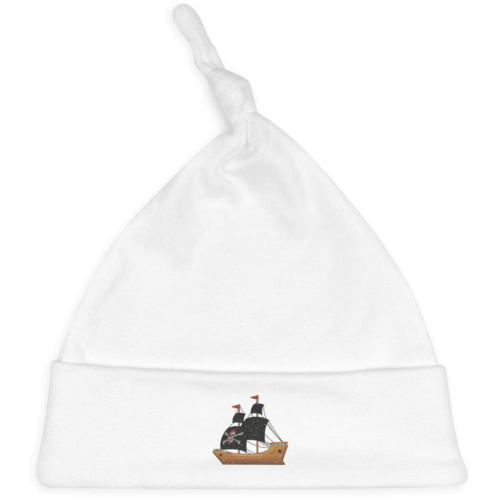 'Pirate Ship' Baby Beanie Hat (BH00030738)
