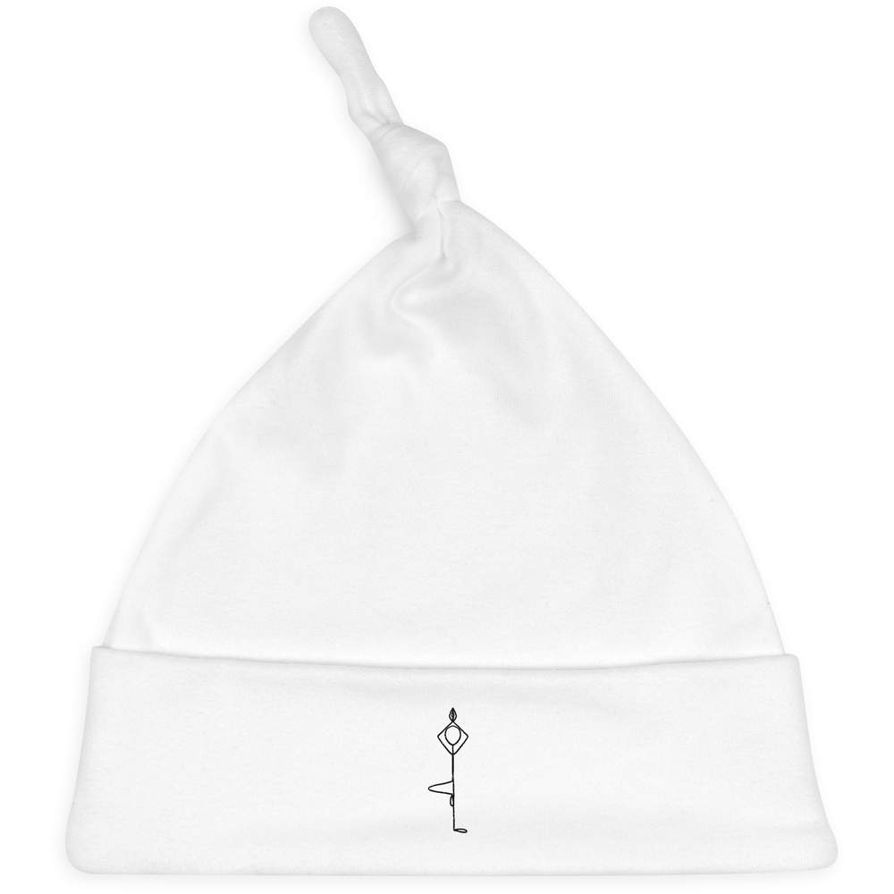 'Yoga Tree Pose' Baby Beanie Hat (BH00031305)