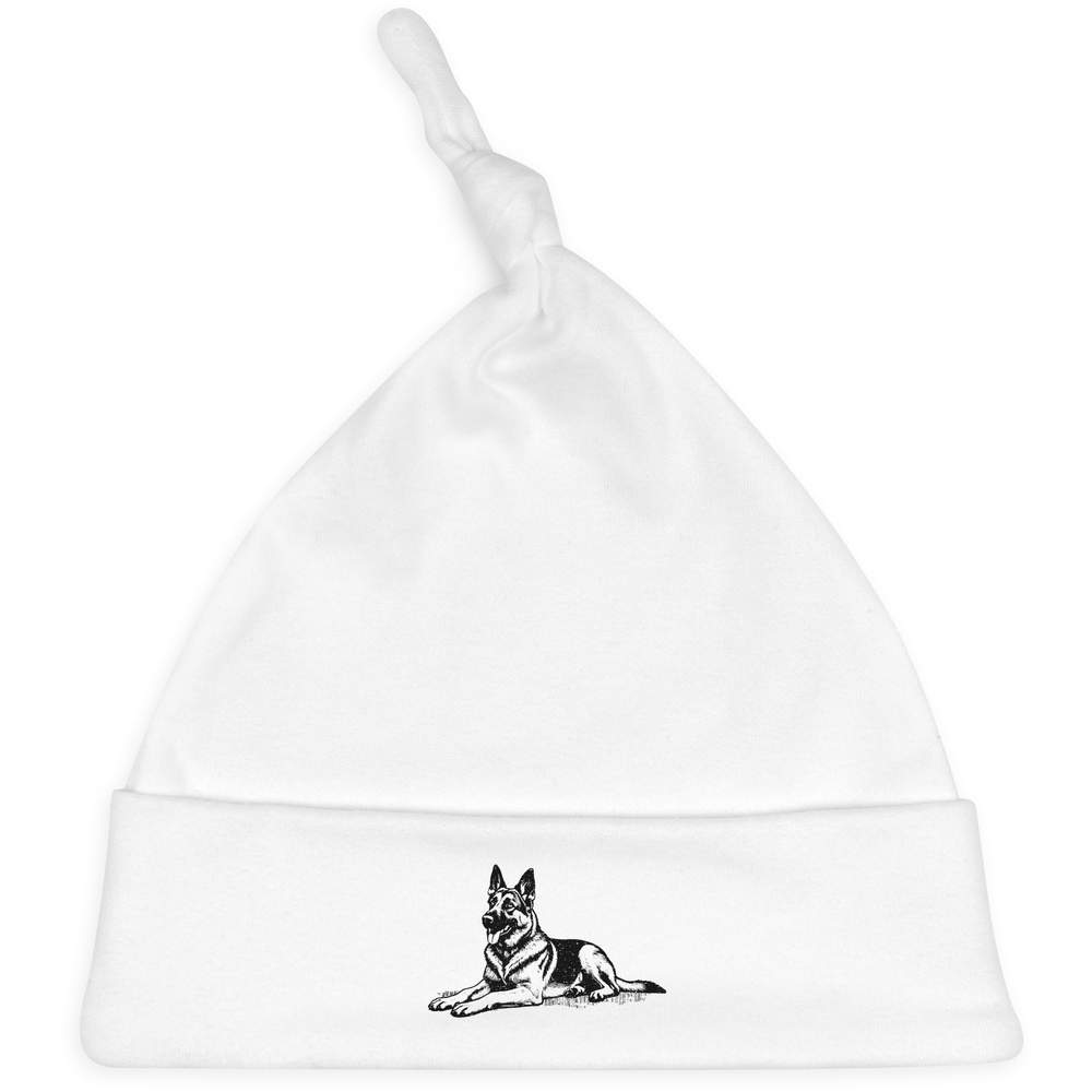 'German Shepherd Side View' Baby Beanie Hat (BH00031734)