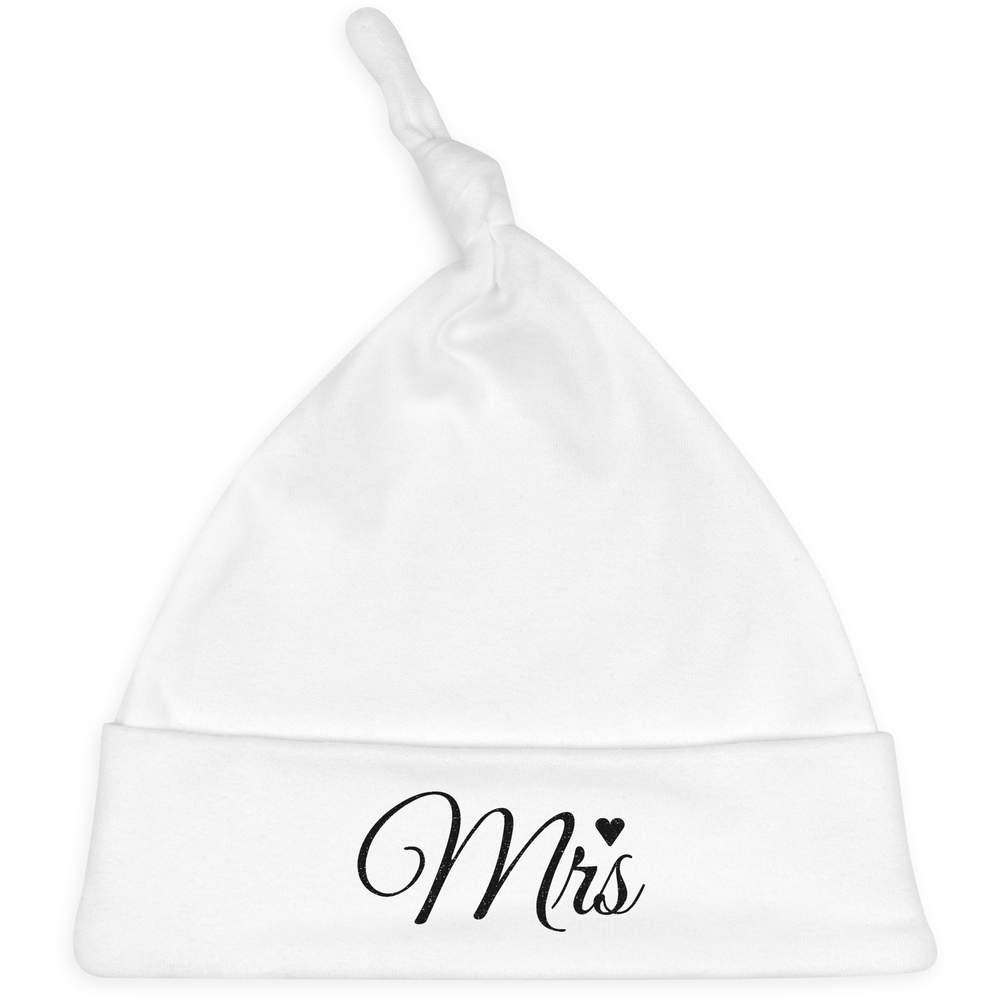 'Mrs with a Heart' Baby Beanie Hat (BH00032050)