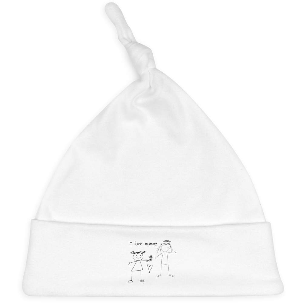 'I Love Mummy' Baby Beanie Hat (BH00033665)