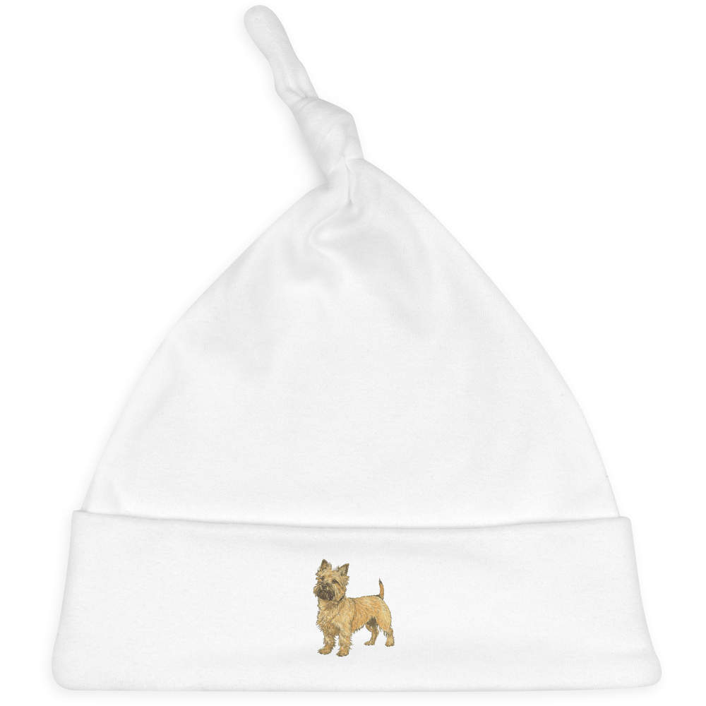 'Cairn Terrier Standing' Baby Beanie Hat (BH00035108)