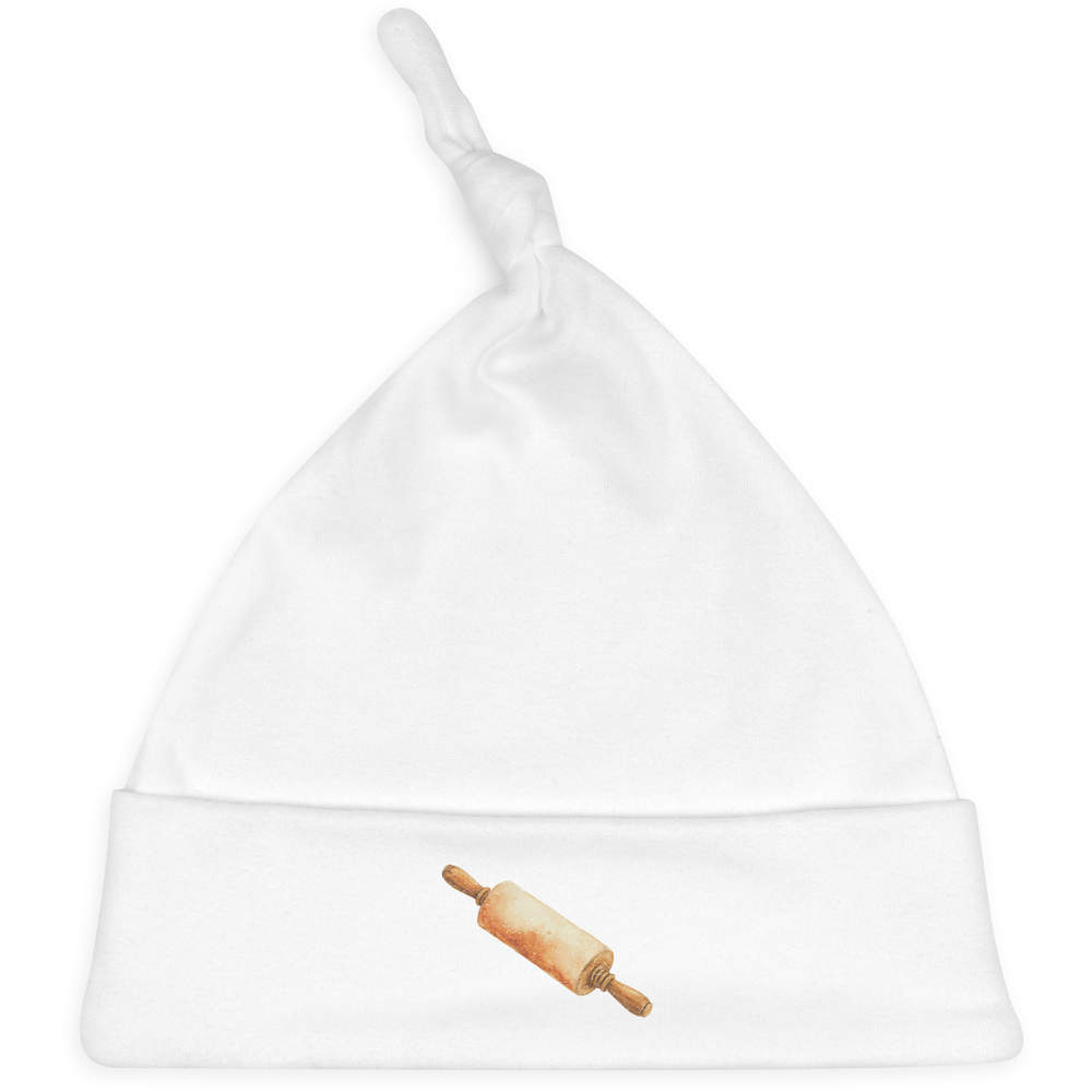 'Wooden Rolling Pin' Baby Beanie Hat (BH00037646)