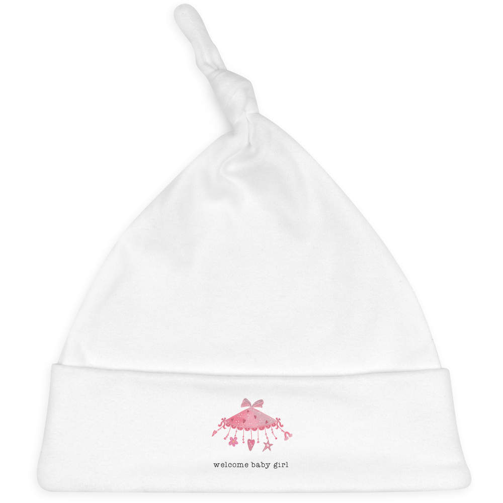 'Welcome Baby Girl' Baby Beanie Hat (BH00037959)