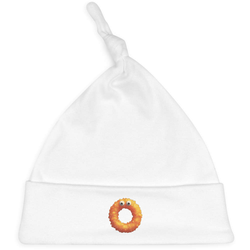 'Funny Fried Onion Ring' Baby Beanie Hat (BH00039502)