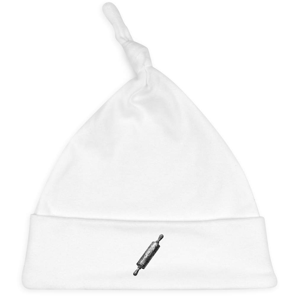 'Wooden Rolling Pin' Baby Beanie Hat (BH00040866)