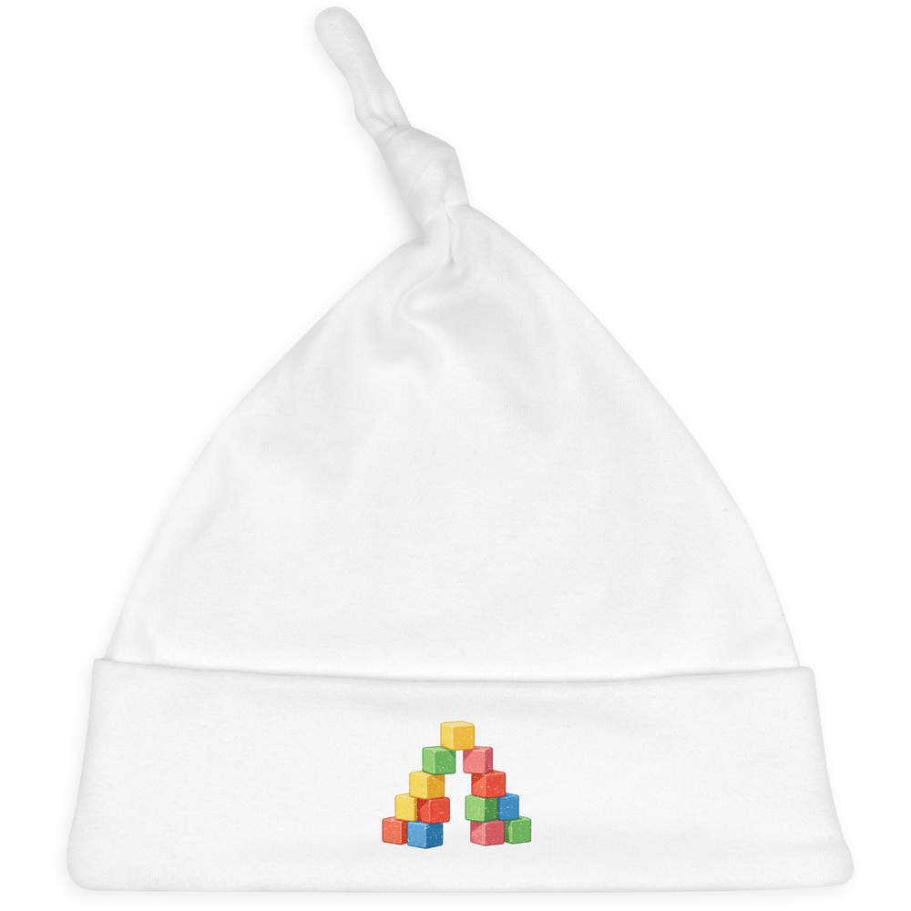 'Building Blocks' Baby Beanie Hat (BH00042131)