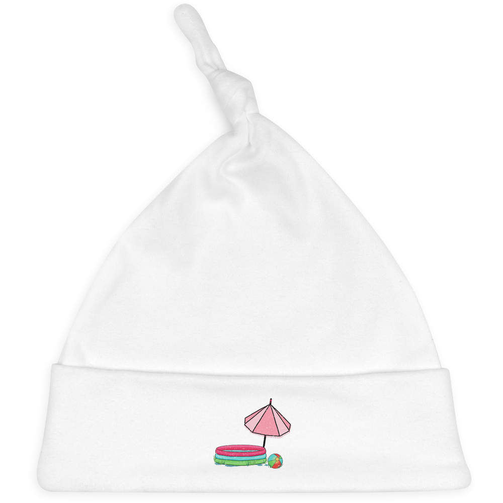 'Paddling Pool' Baby Beanie Hat (BH00043107)