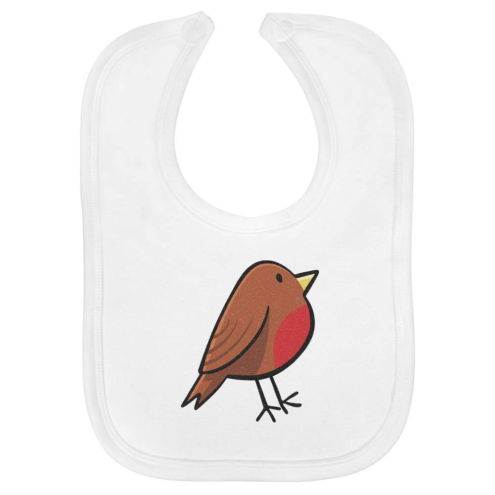 'Robin' Soft Cotton Baby Bib (BI00020193)