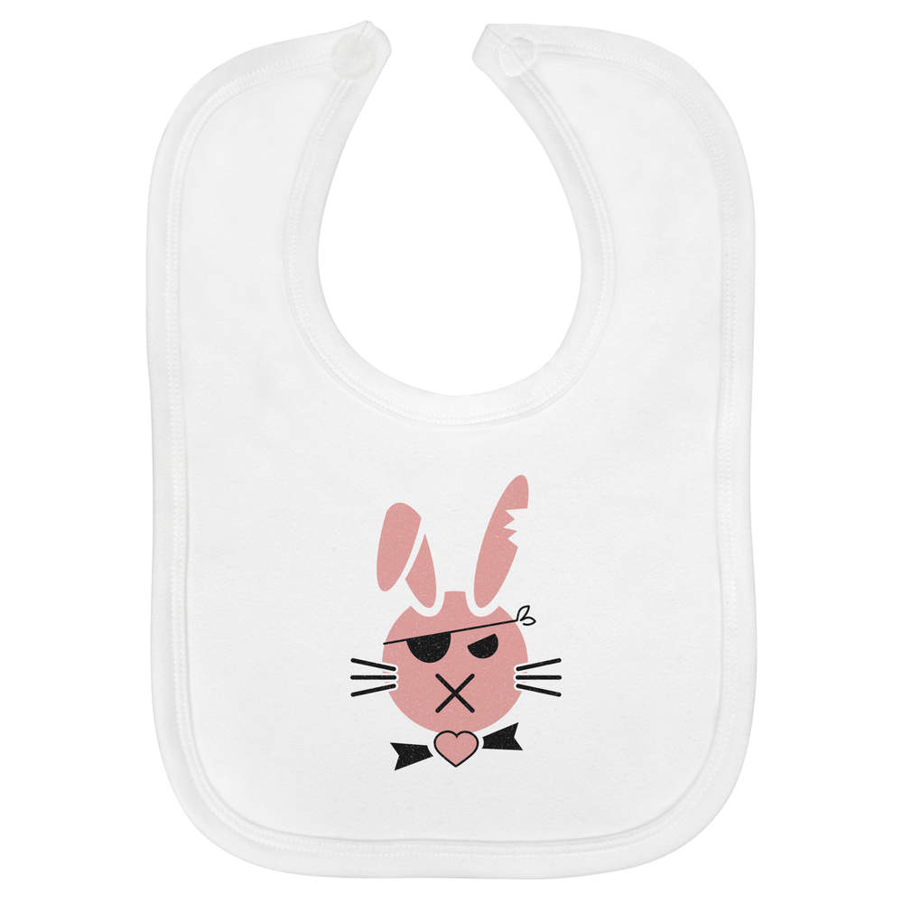 'Bad Bunny' Soft Cotton Baby Bib (BI00050048)