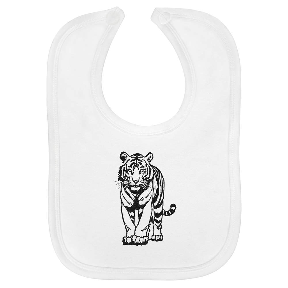 'Malayan Tiger' Soft Cotton Baby Bib (BI00057365)