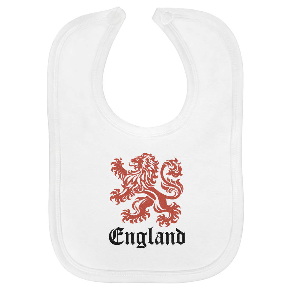 'England Lion' Soft Cotton Baby Bib (BI00064082)