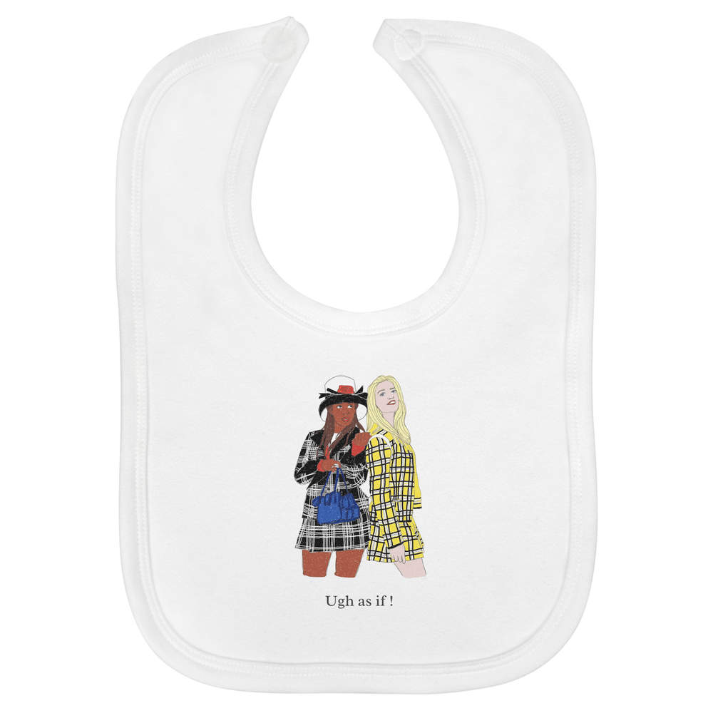 'Clueless ' Soft Cotton Baby Bib (BI00066312)