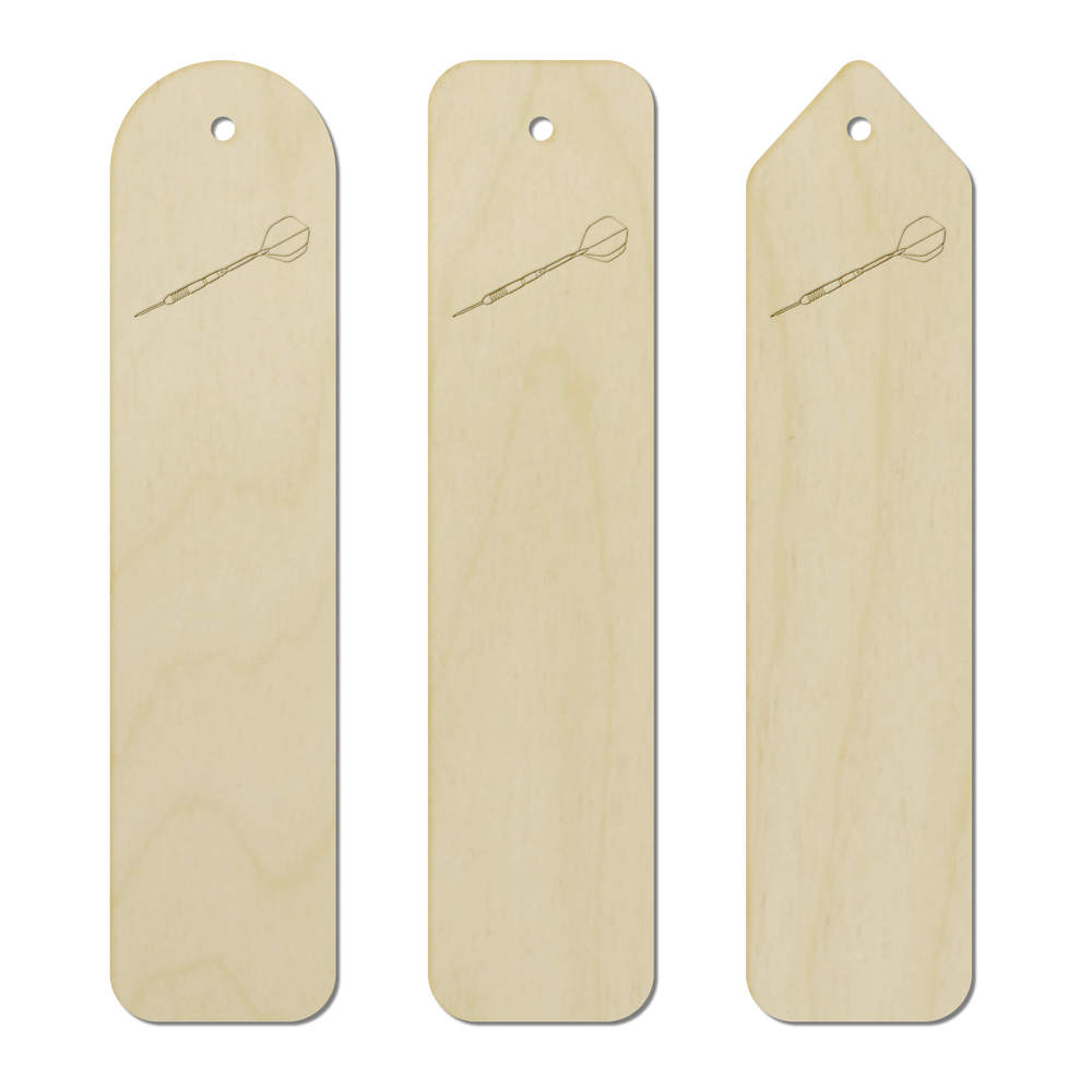 3 x 'Dart' Birch Bookmarks (BK00016090)
