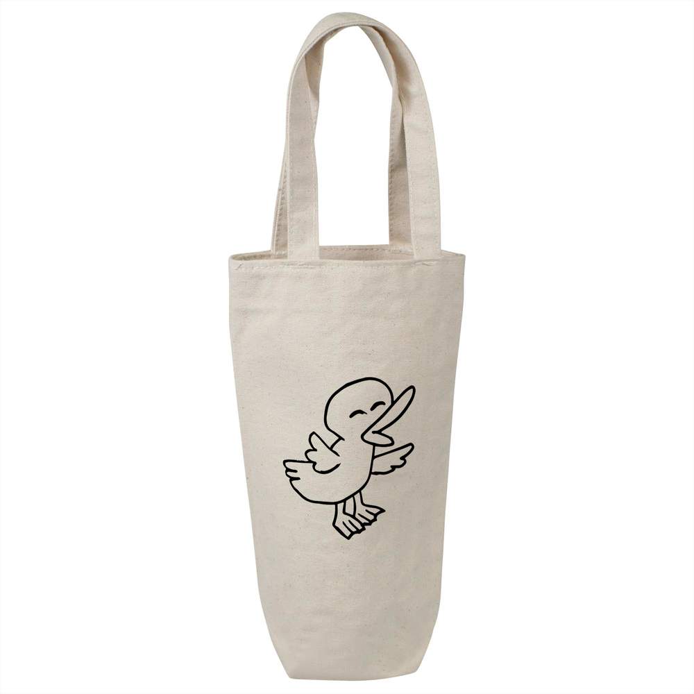 'Happy Duck' Super Special SALE held Cotton Wine Bottle BL00011393 Today's only Bag Gift Travel